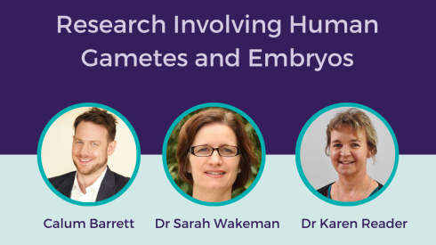 ACART Consultation on Research Involving Human Gametes and Embryos